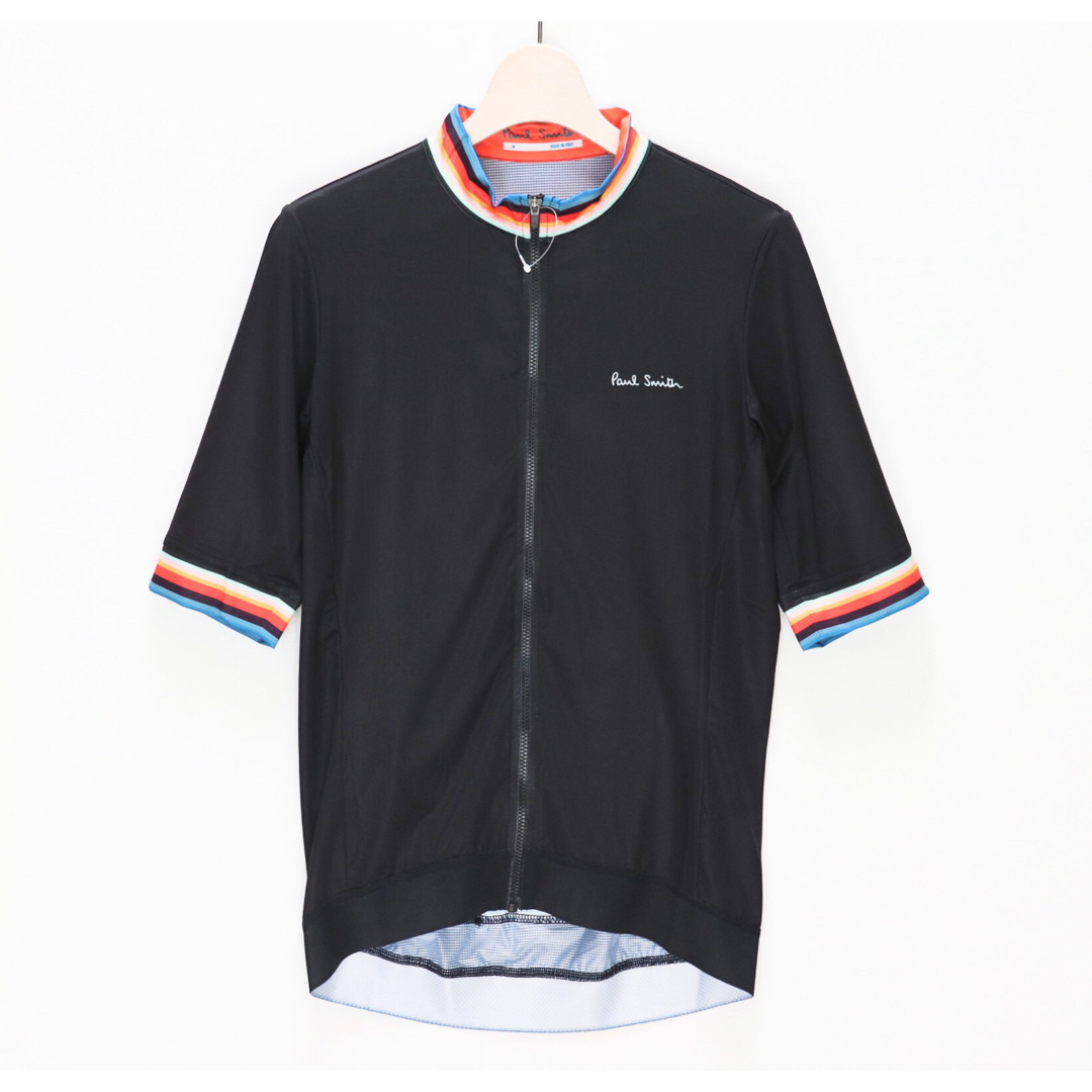 Paul Smith(ポールスミス)の《ポールスミス》新品 軽量  アーティストストライプサイクリングジャージ M スポーツ/アウトドアの自転車(ウエア)の商品写真