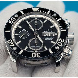 EDOX - 動作品【中古】EDOX 01117-3-NINRA クロノオフショワの通販 by