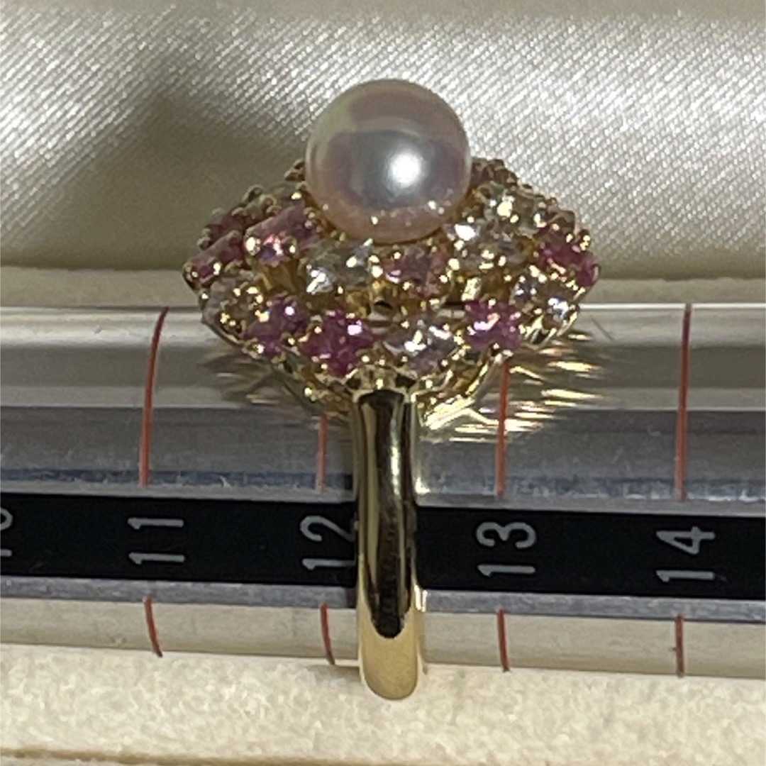 TASAKI - 【極美品】TasakiピンクサファイアK18ペンダントイヤリングと