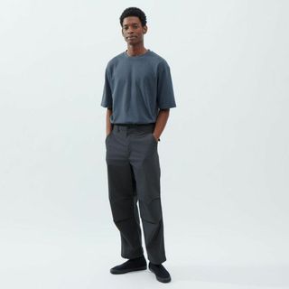 ユニクロ(UNIQLO)のユニクロU (UNIQLO U) ワイドフィットパラシュートパンツ 73cm(ワークパンツ/カーゴパンツ)