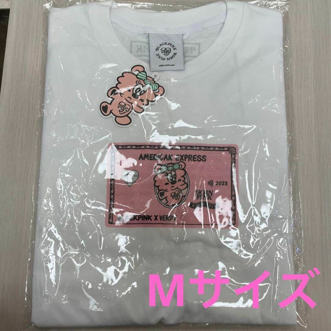 BLACKPINK VERDY コラボ アメックス限定 Tシャツ 白 Mサイズ | フリマアプリ ラクマ