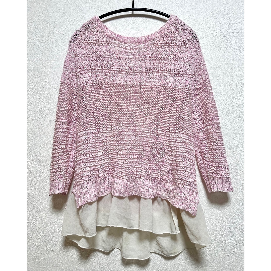 PROPORTION BODY DRESSING プロポーションボディドレッシング チュール ざっくり編みニット 石原さとみの通販 by yupho+mogura archives|プロポーションボディドレッシングならラクマ