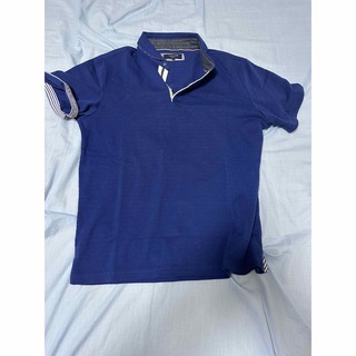 タカキュー(TAKA-Q)のタカキュー　L スリム　ブルー　ポロシャツ(ポロシャツ)