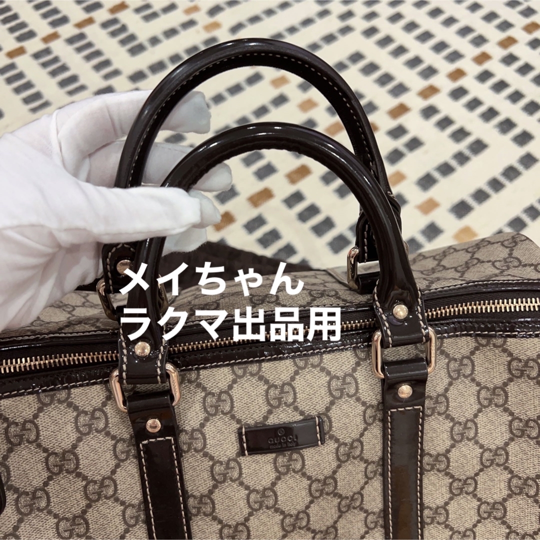 GUCCI 未使用品 ボストン バッグ Vintage感-