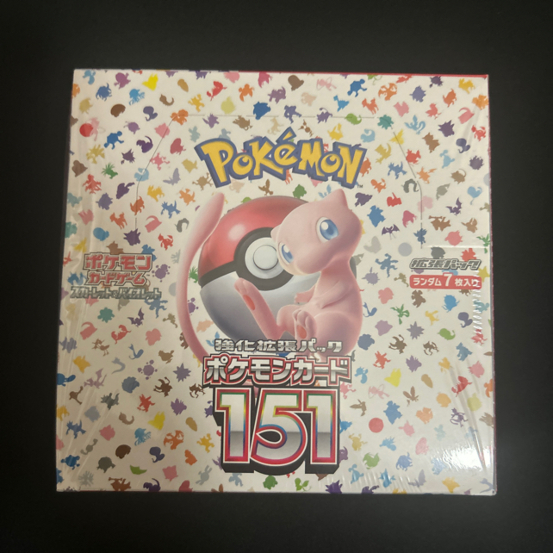 ポケモンカード151 box　シュリンク付