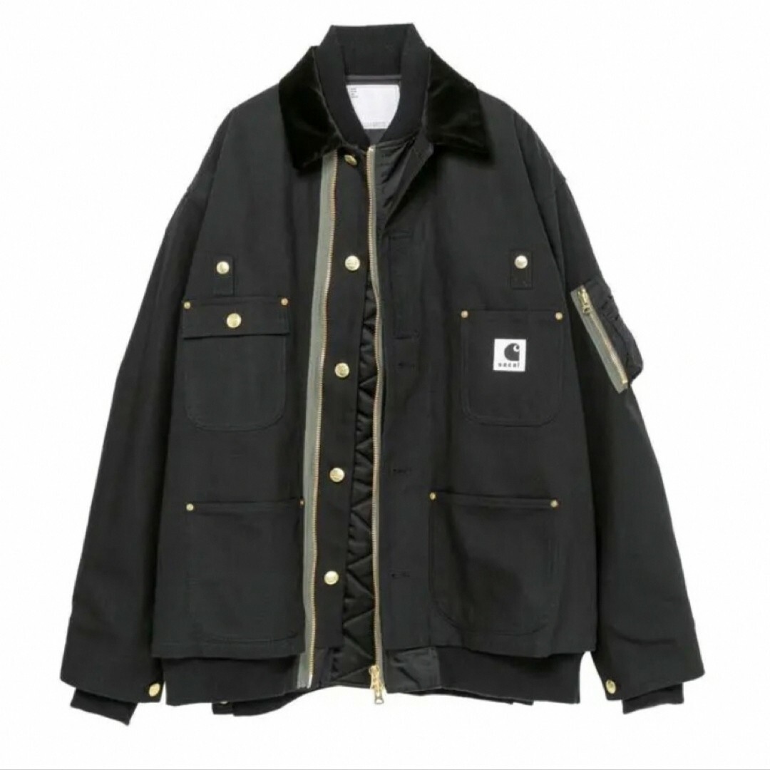 sacai Carhartt WIP Canvas x MA-1 Jacket | フリマアプリ ラクマ