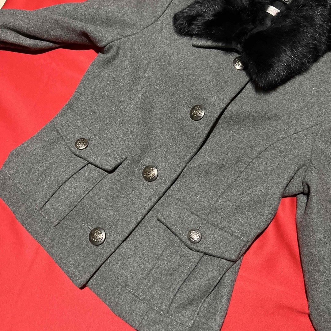 Mew's(ミューズ)のレディース  アウター コート Mew's（リアルファー） レディースのジャケット/アウター(毛皮/ファーコート)の商品写真