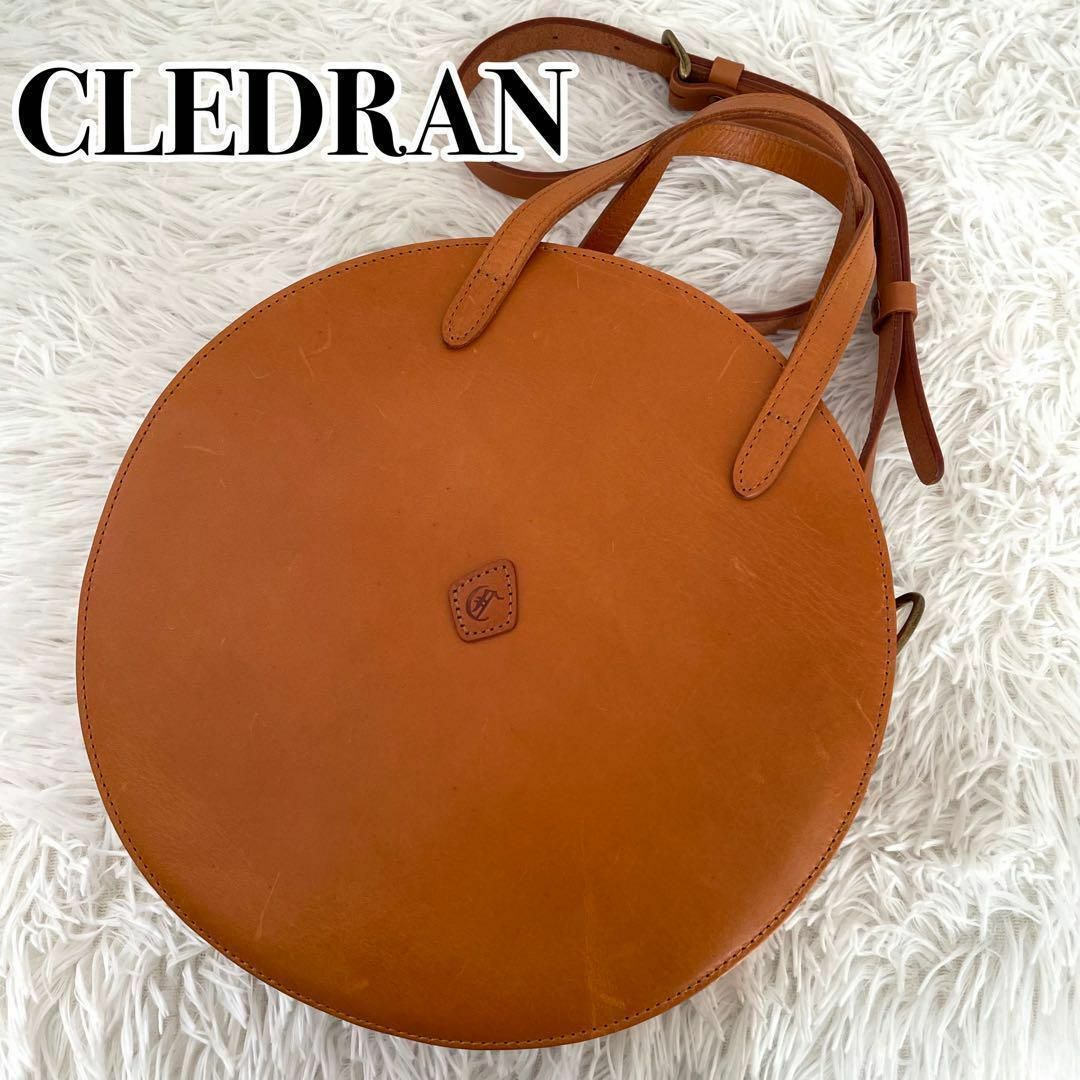 ◎希少◎『CLEDRAN』まんまるフォルム 2WAYバッグ サークル