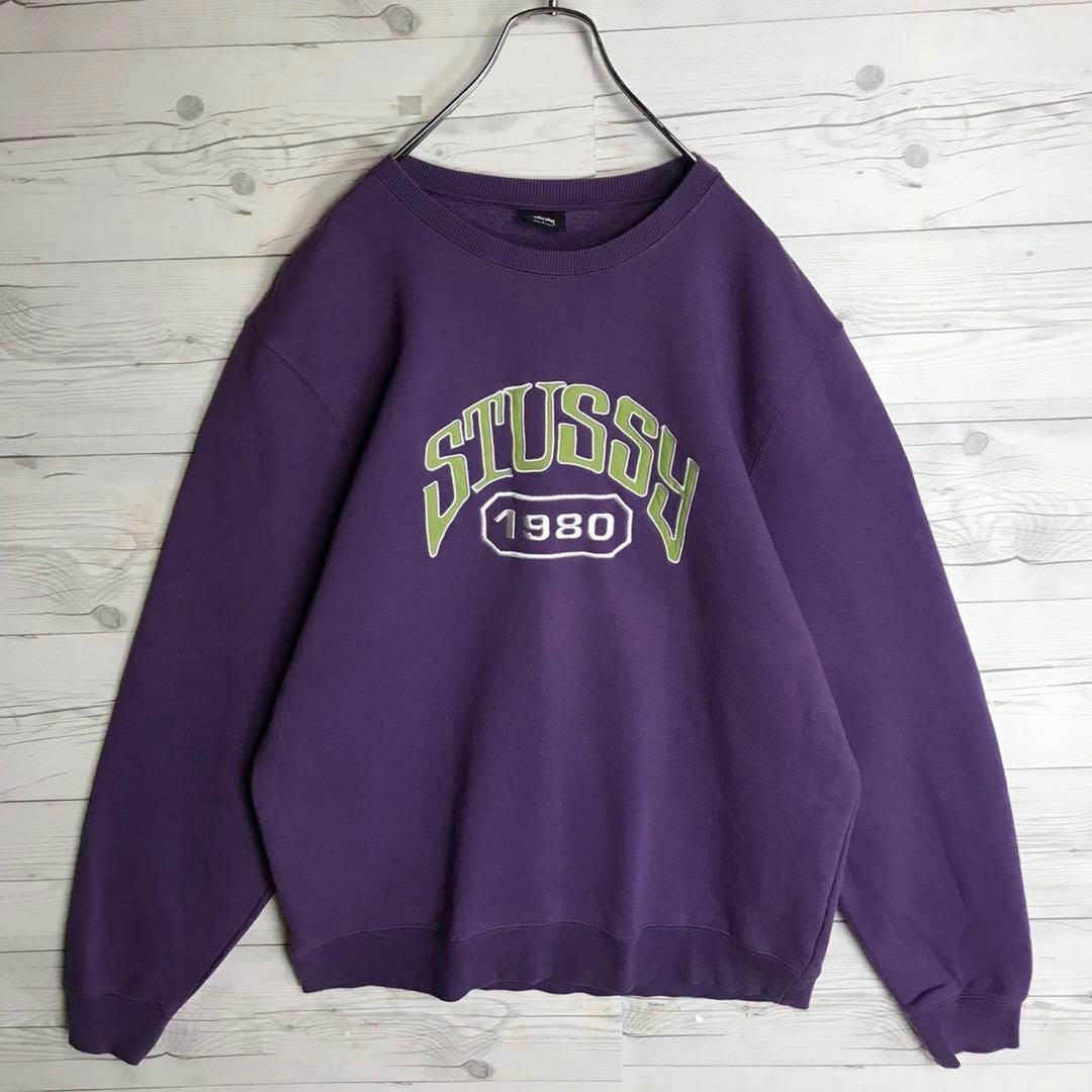 STUSSY(ステューシー)の【即完売モデルL】ステューシー スウェット 刺繍ロゴ ビッグロゴ 希少 入手困難 その他のその他(その他)の商品写真