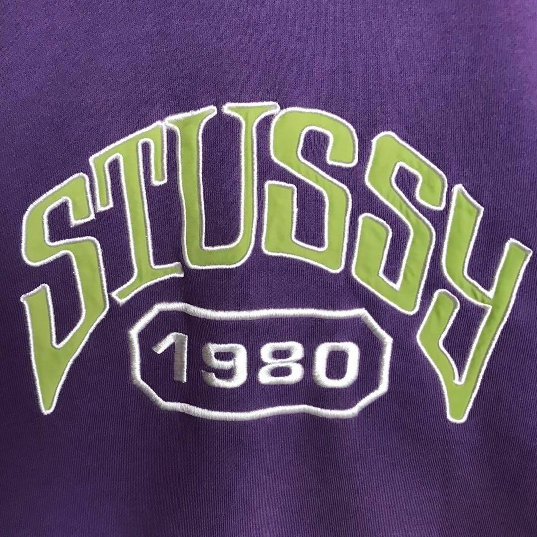 STUSSY(ステューシー)の【即完売モデルL】ステューシー スウェット 刺繍ロゴ ビッグロゴ 希少 入手困難 その他のその他(その他)の商品写真