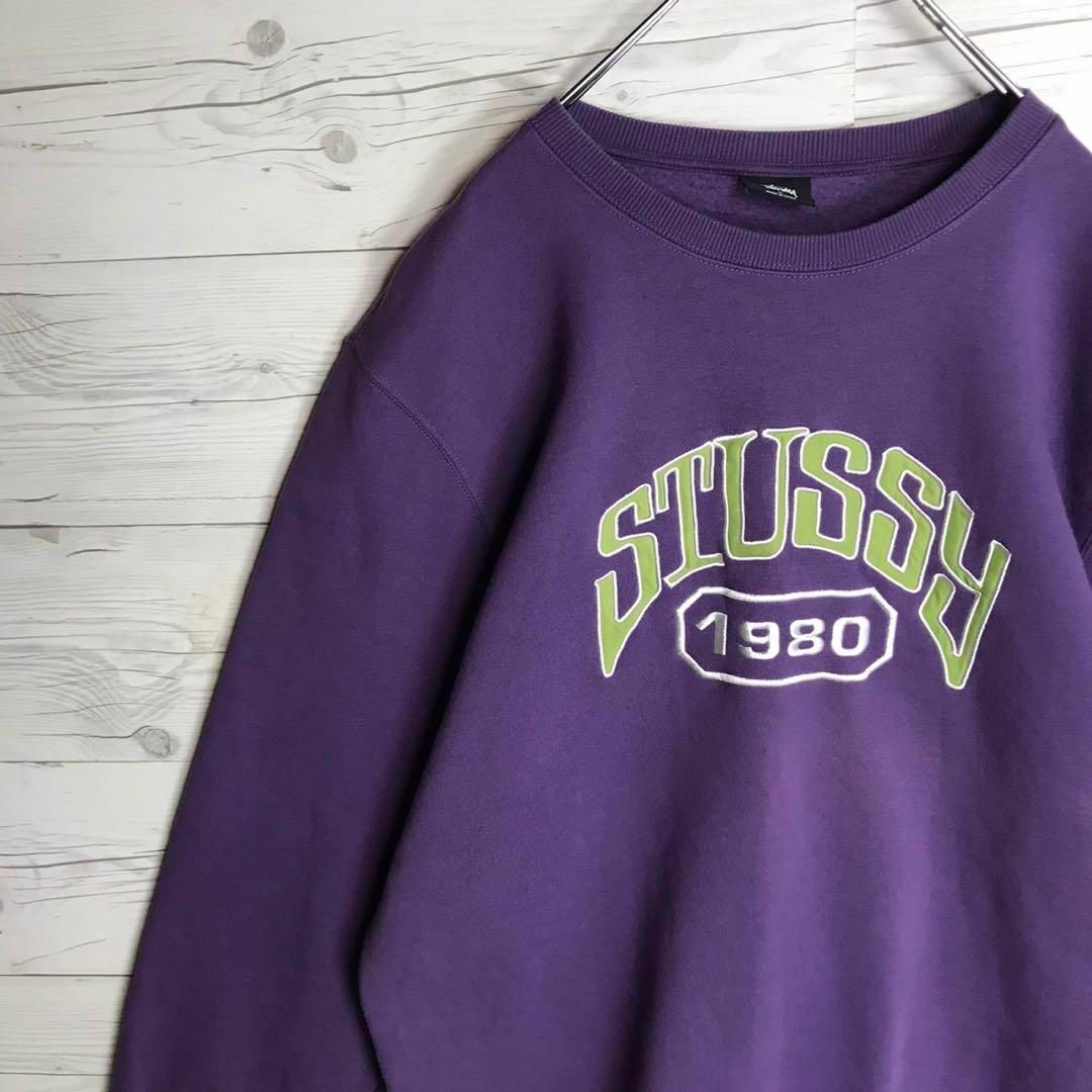 希少！00s STUSSY ステューシー　スウェット　ビッグロゴ