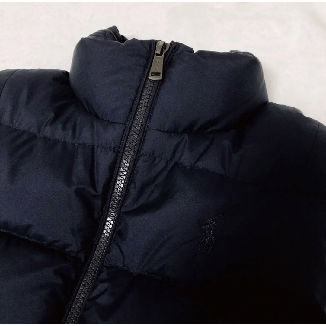 RALPH LAURENラルフローレン ジップ ベスト ダウン ジャケット XS