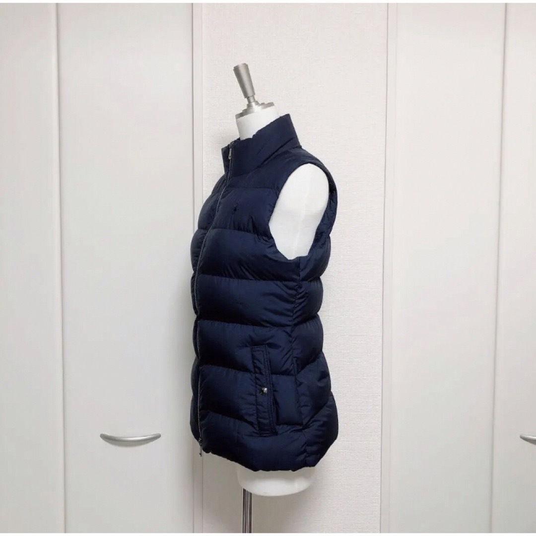RALPH LAURENラルフローレン ジップ ベスト ダウン ジャケット XS