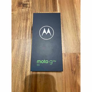 モトローラ(Motorola)のMotorola モトローラ moto g53y 5G ブラック(スマートフォン本体)