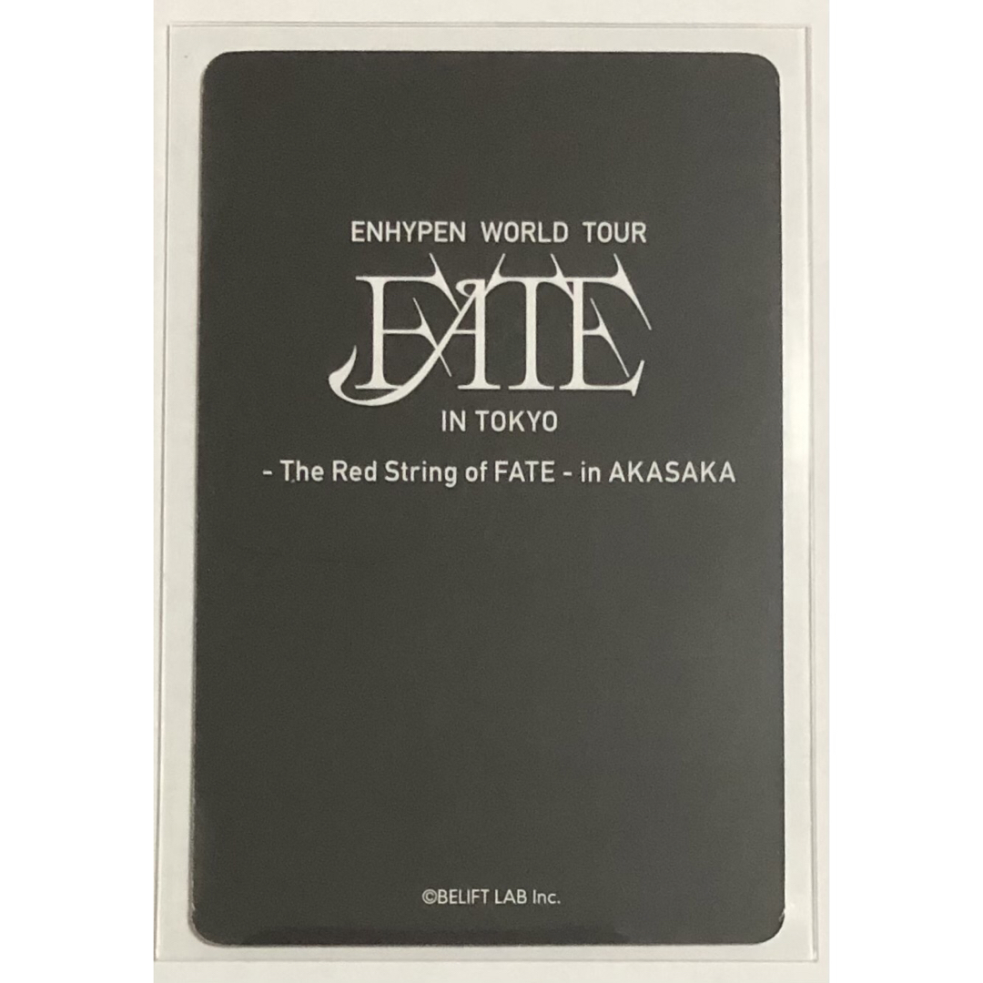 ENHYPEN FATE IN JAPAN 赤坂 Black ver. ソヌ