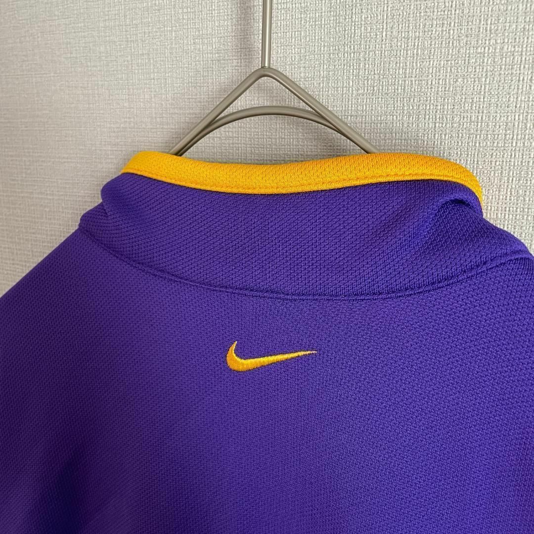 NIKE - 【美品レトロデザイン☆レイカーズ☆】ナイキ NBA刺繍 ウォーム