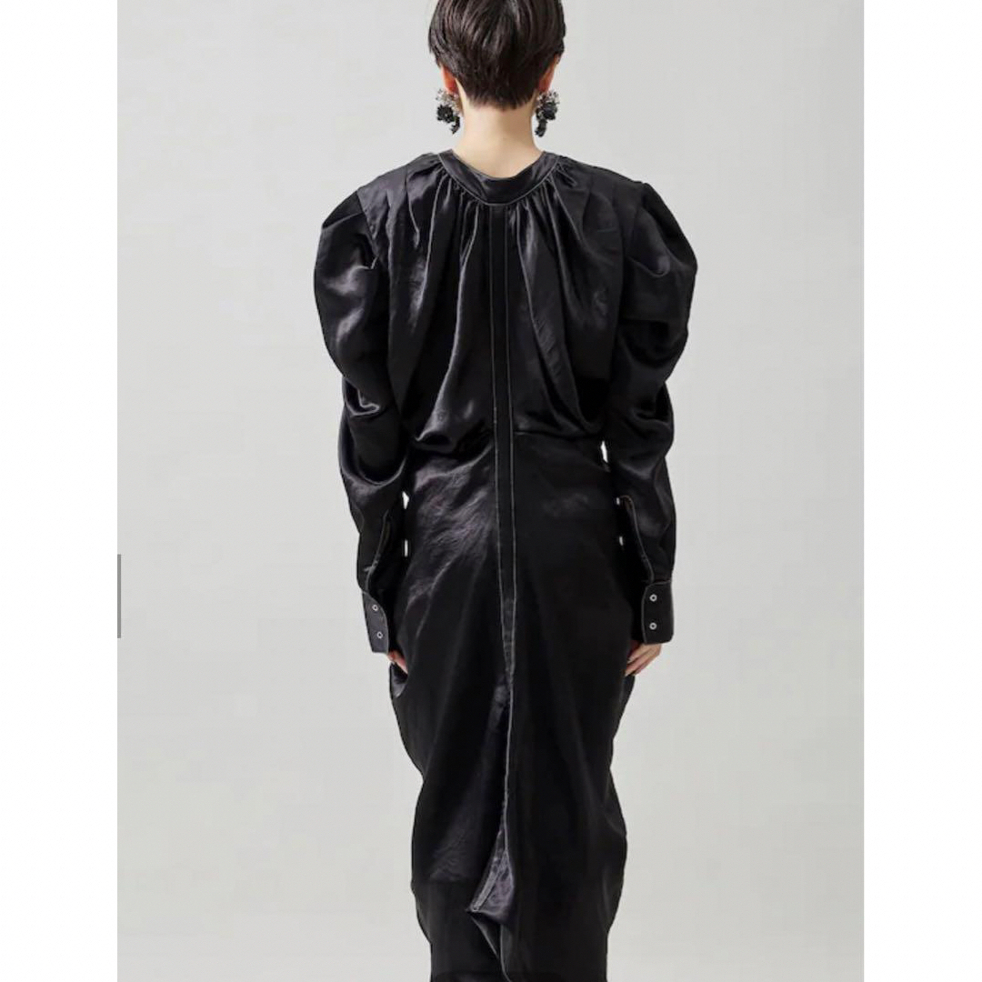 YOHEI OHNO Takazuka Satin Shirt Dress - www.sorbillomenu.com