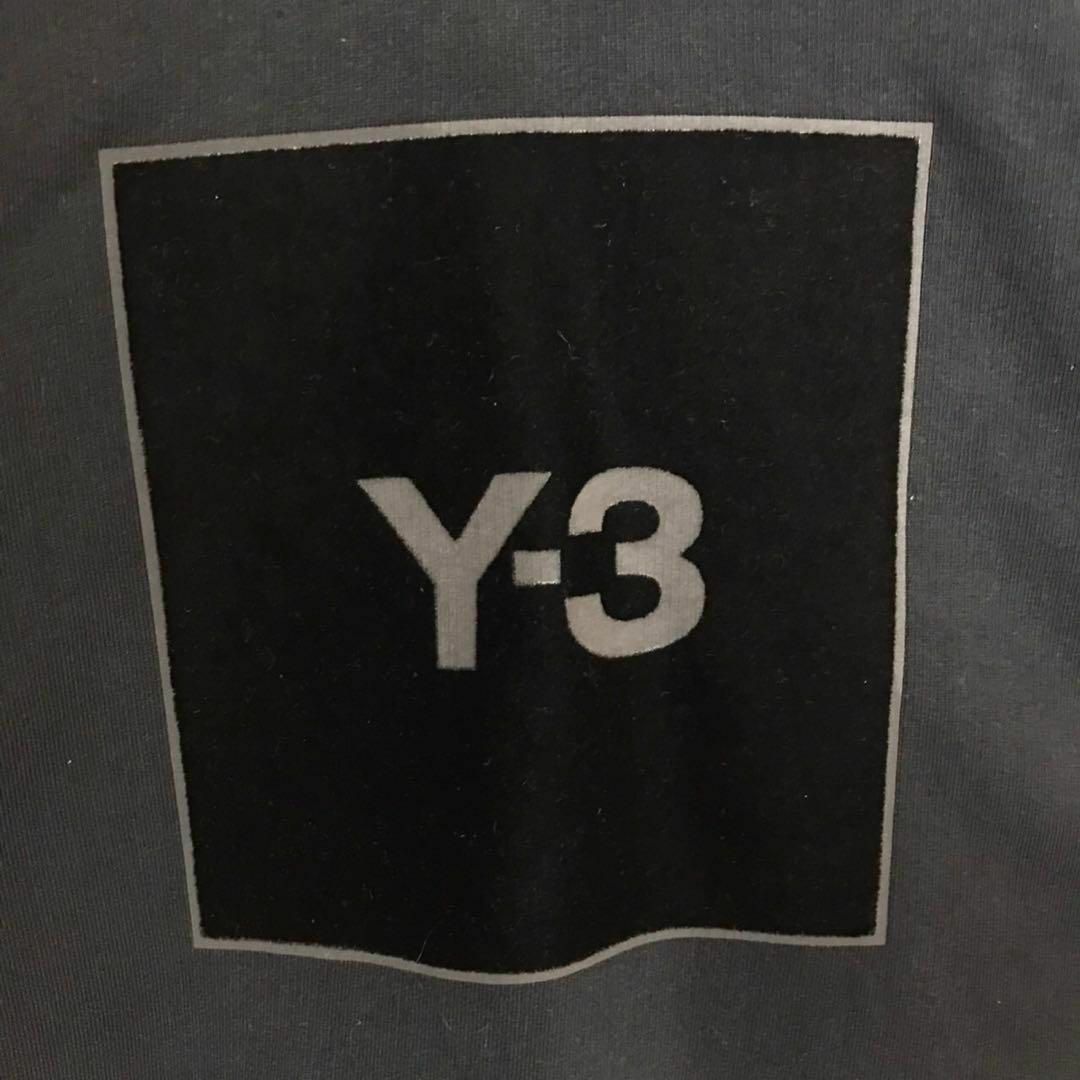 【即完売モデルL】Y-3 刺繍ロゴ ビッグロゴ 即完売 入手困難 パーカー