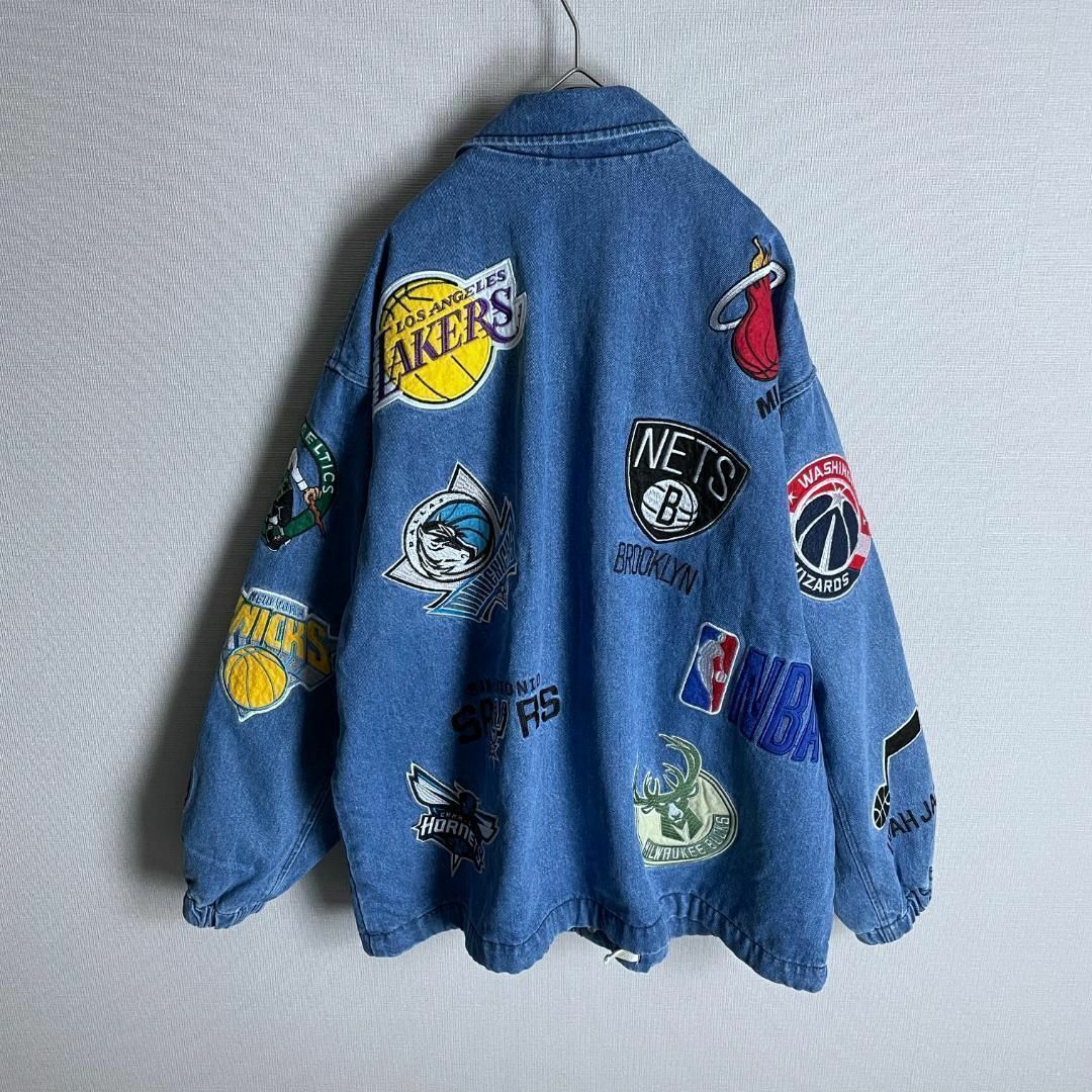 NIKE - 【新品☆即完売☆別注モデル】NBAチームワッペン刺繍 デニム