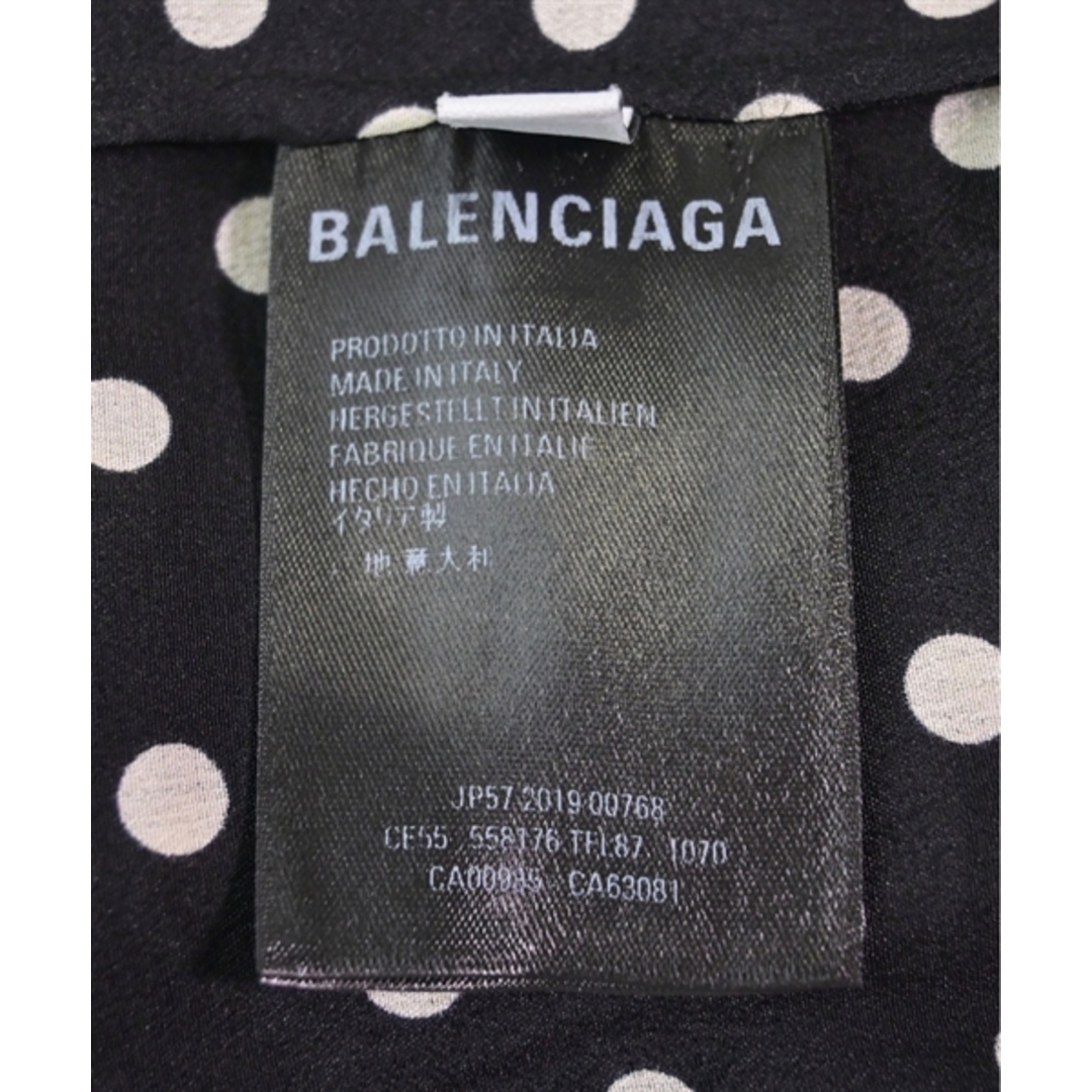 BALENCIAGA バレンシアガ ブラウス 34(XS位) 黒