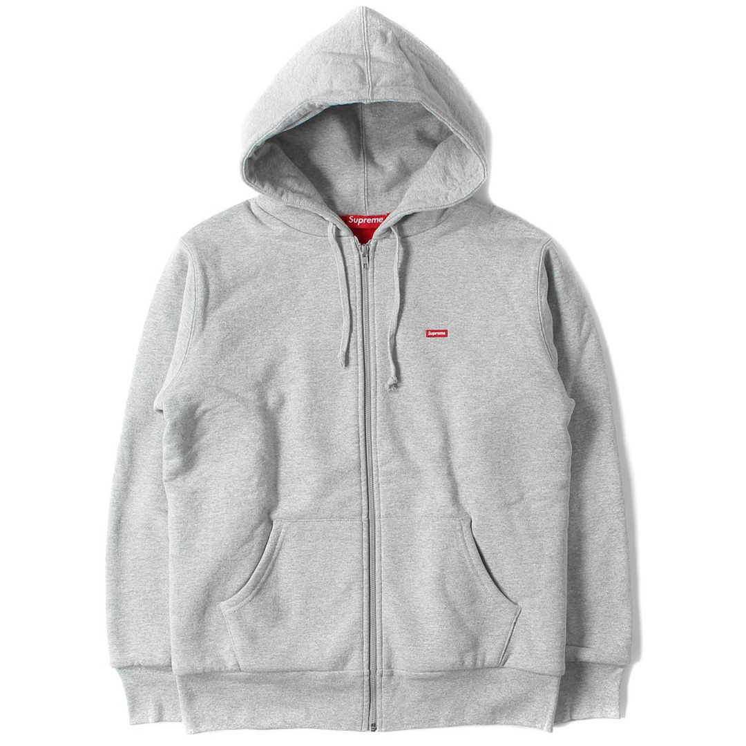 メンズ15FW Supreme Small Box Thermal Zip Up S