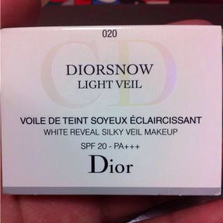 クリスチャンディオール(Christian Dior)のディオール 試供品ファンデ(その他)