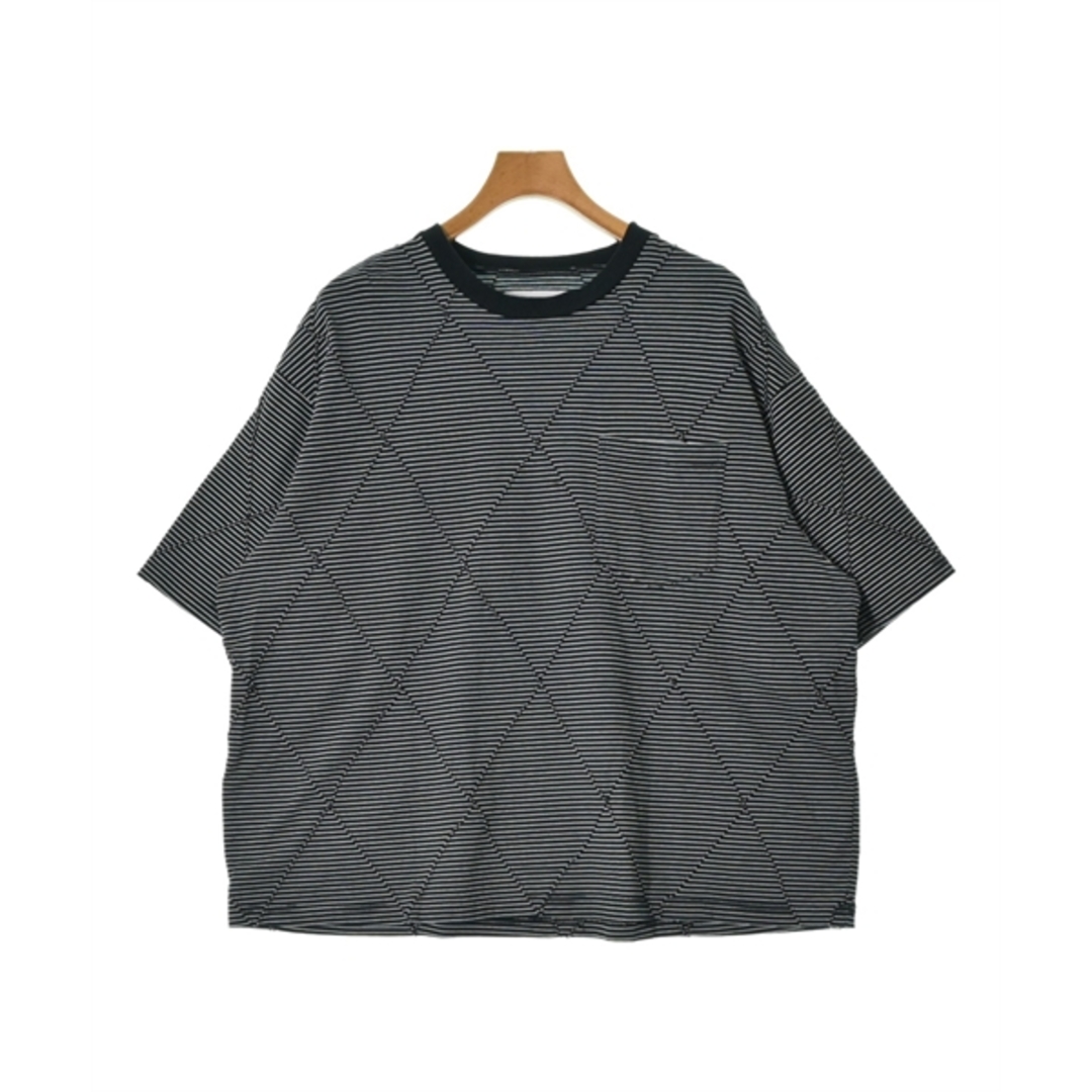 NOMA t.d. Tシャツ・カットソー 2(M位) 黒x白(ボーダー)