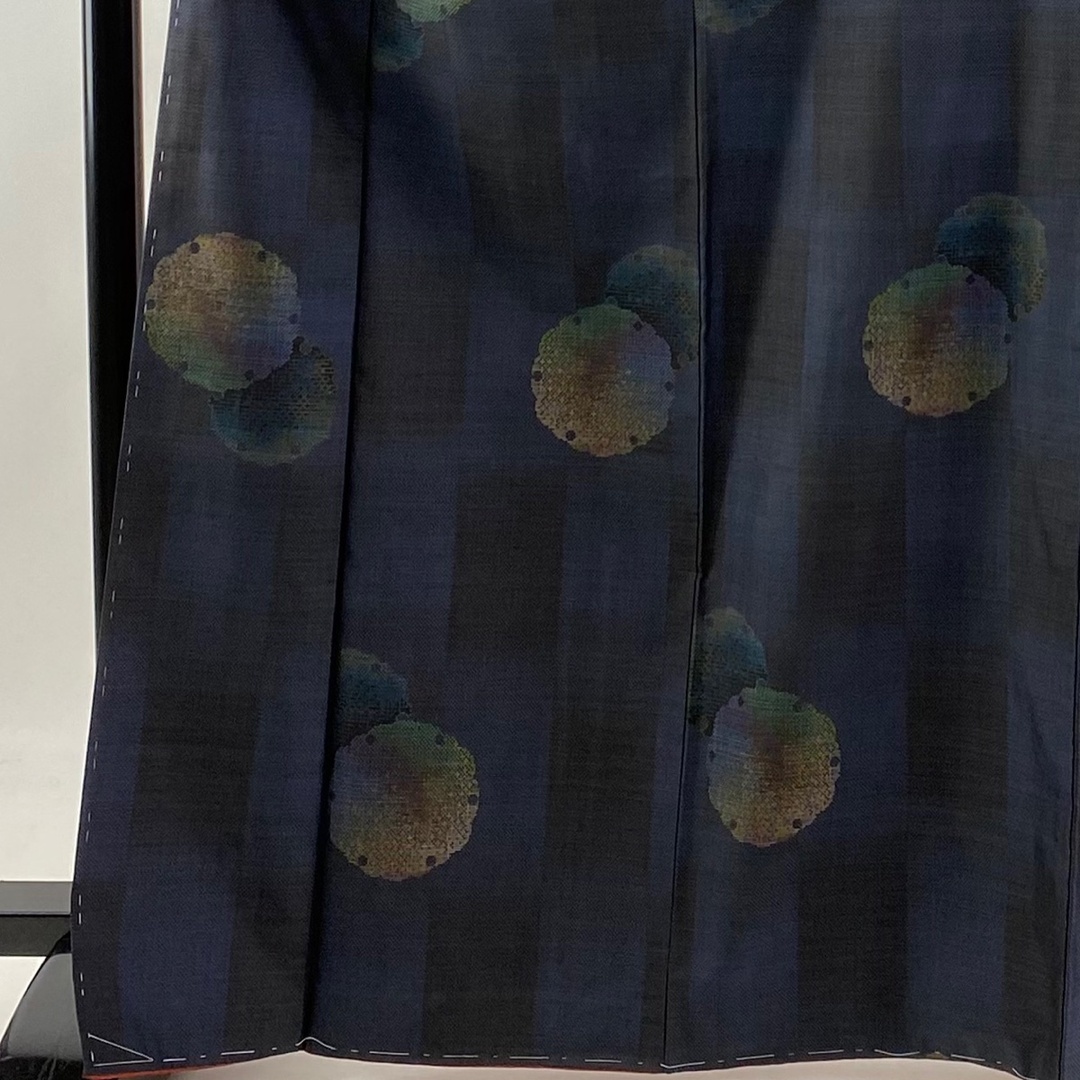 紬 身丈167cm 裄丈66cm 正絹 美品 秀品 - 着物 紬 身丈163.5cm 裄丈66cm 正絹 秀品