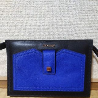 マウジー(moussy)のMOUSSY　ファスナー財布　ハンドバッグ(ハンドバッグ)