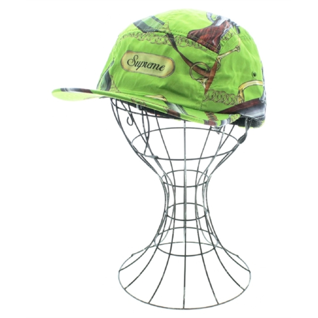 Supreme - Supreme シュプリーム キャップ - 黄緑xグレーx茶等(総柄