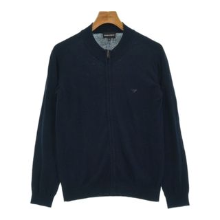 エンポリオアルマーニ(Emporio Armani)のEMPORIO ARMANI ニット・セーター 16A(XS位) 紺 【古着】【中古】(ニット/セーター)