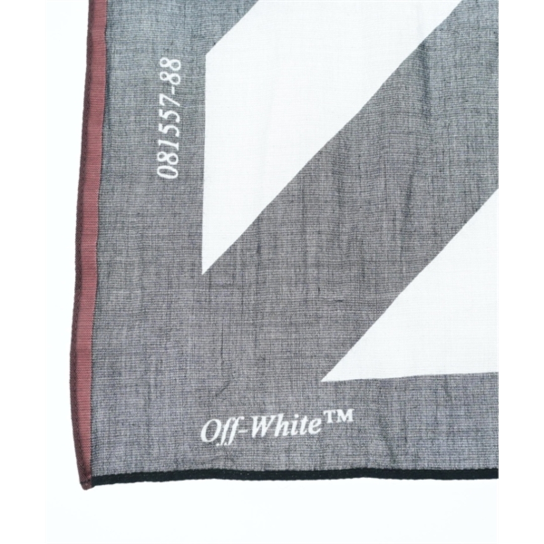 OFF-WHITE - OFF-WHITE オフホワイト ストール - 黒x白 【古着】【中古