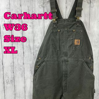 カーハートデニムジーンズ　3XL 極太オーバーサイズ　W44