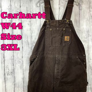 carhartt - カーハート 40s 50s オーバーオール ブラウンダック 山ポケ