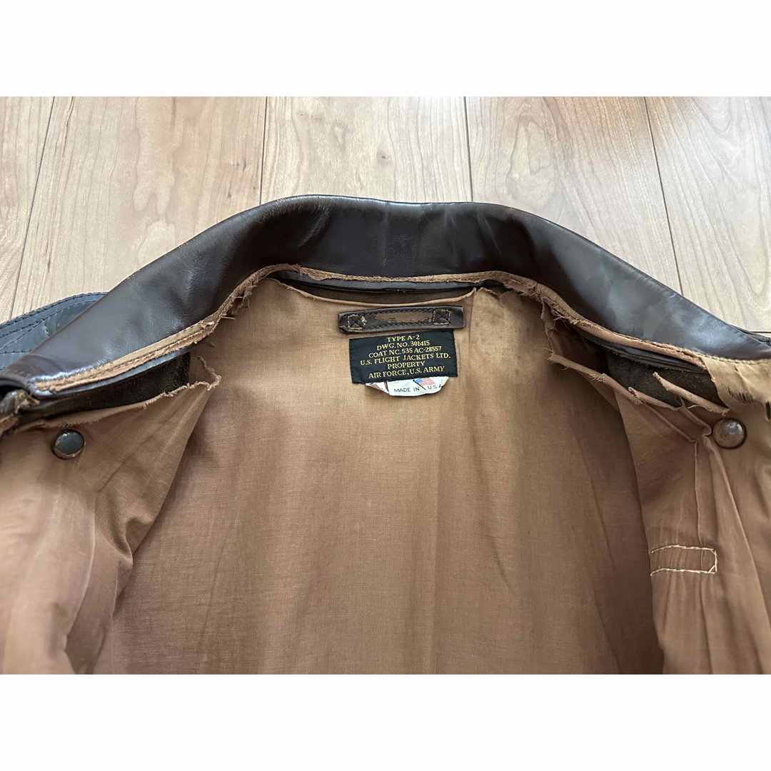 A-2 FLIGHT JACKET AIR FORCE US ARMY メンズのジャケット/アウター(フライトジャケット)の商品写真