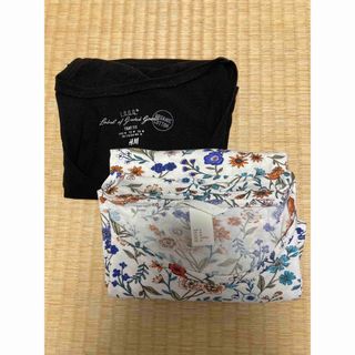 エイチアンドエム(H&M)の【中古】半袖Tシャツ2枚セット(Tシャツ(半袖/袖なし))