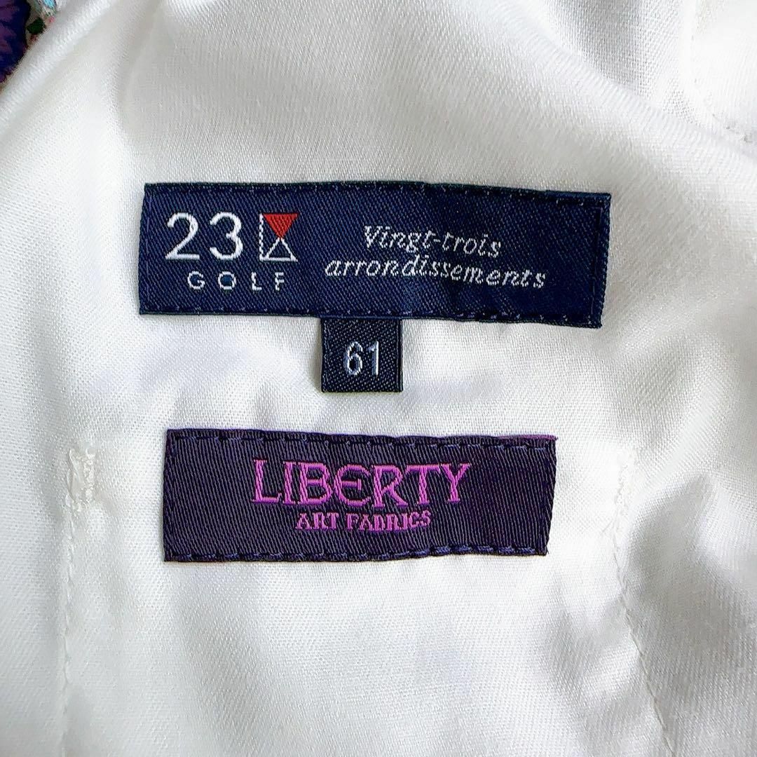 23区ゴルフ×リバティ　ゴルフスカート　小花柄　LIBERTY サイズ61