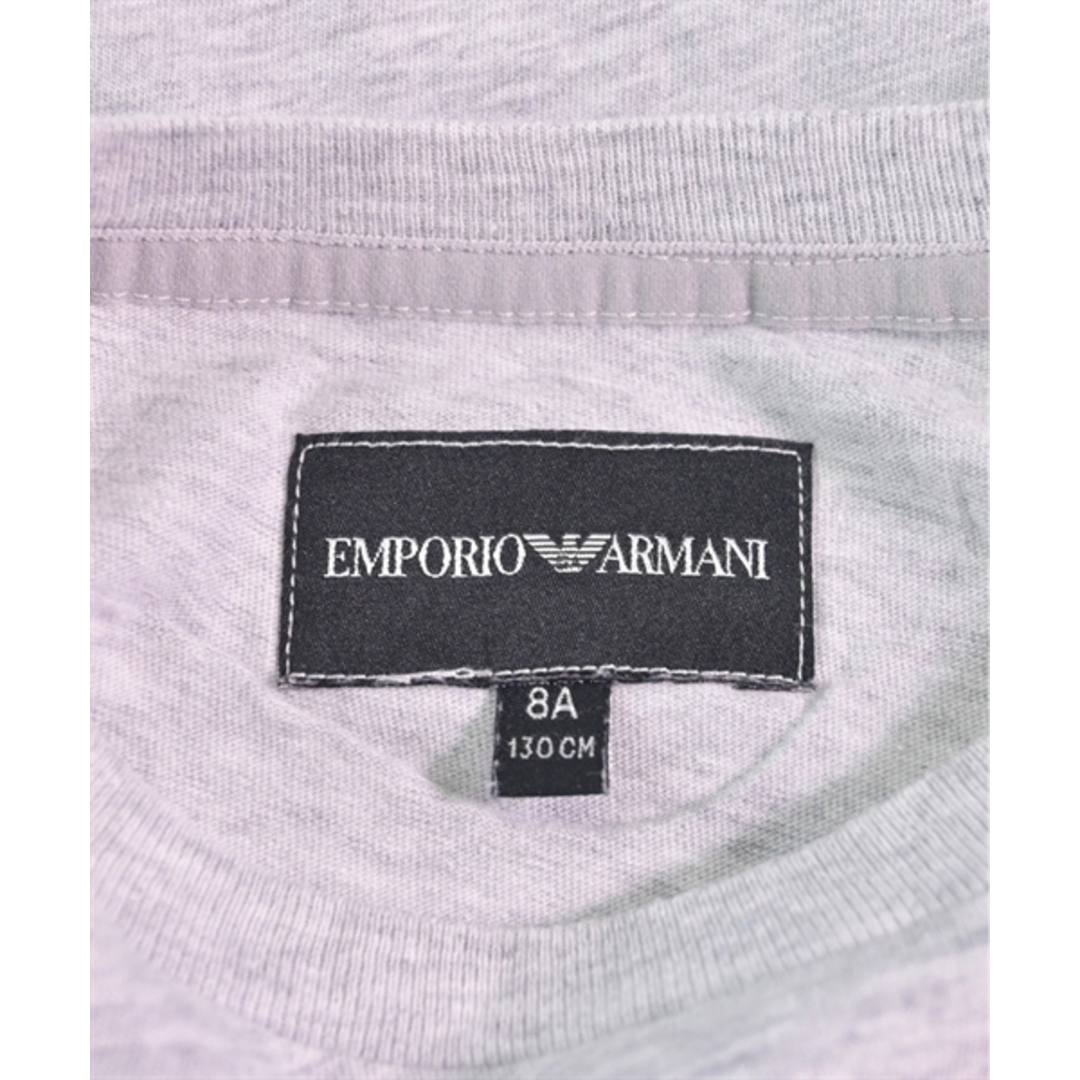 Emporio Armani(エンポリオアルマーニ)のEMPORIO ARMANI Tシャツ・カットソー 130 グレー 【古着】【中古】 キッズ/ベビー/マタニティのキッズ服女の子用(90cm~)(Tシャツ/カットソー)の商品写真