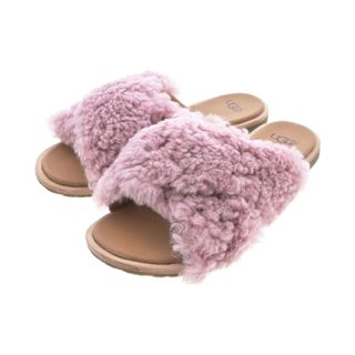 アグ(UGG)のUGG アグ サンダル 22cm ピンク 【古着】【中古】(サンダル)