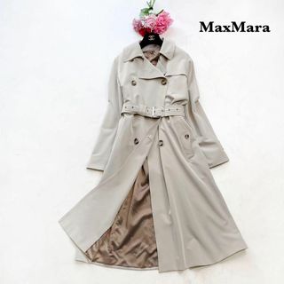 【MaxMara】未使用＊トレンチコート　ライナー付き　大きいサイズ　42