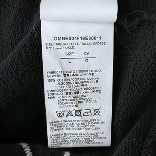 OFF-WHITE - 【タグ付き☆激レア刺繍モデル】オフホワイト クロス