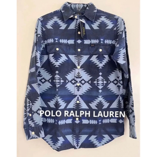 ポロラルフローレン(POLO RALPH LAUREN)のPOLO ラルフローレン　シャツ　ネイティブ柄　米国購入　新品(シャツ)
