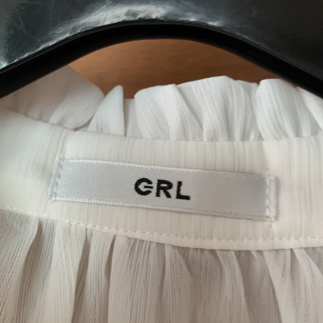 GRL(グレイル)のスタンドカラーブラウス レディースのトップス(シャツ/ブラウス(長袖/七分))の商品写真