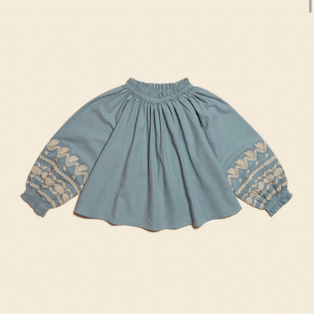 韓国ファッション 【新品】 apolina Meera Blouse-Bluebell