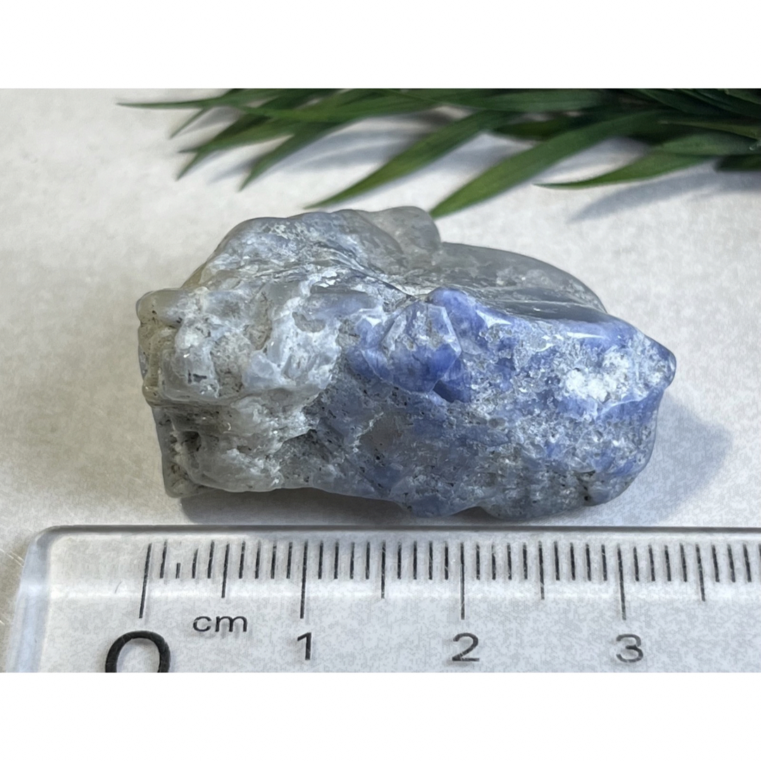 思慮の石✨　デュモルチェライト　インクォーツ　原石　ラフストーン