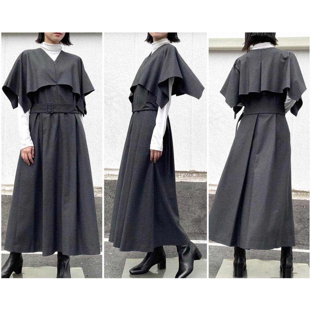 1回着美品】アドーア⭐️定価66000円 ADORE ケープジャンパー 1回着美品】アドーア⭐️定価66000円 ADORE ケープジャンパー