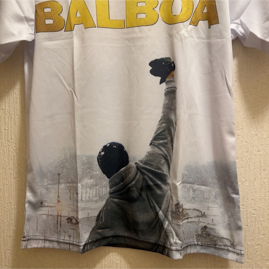 新品☆ロッキーザファイナル☆シルベスタースタローン☆Tシャツ☆ユニ