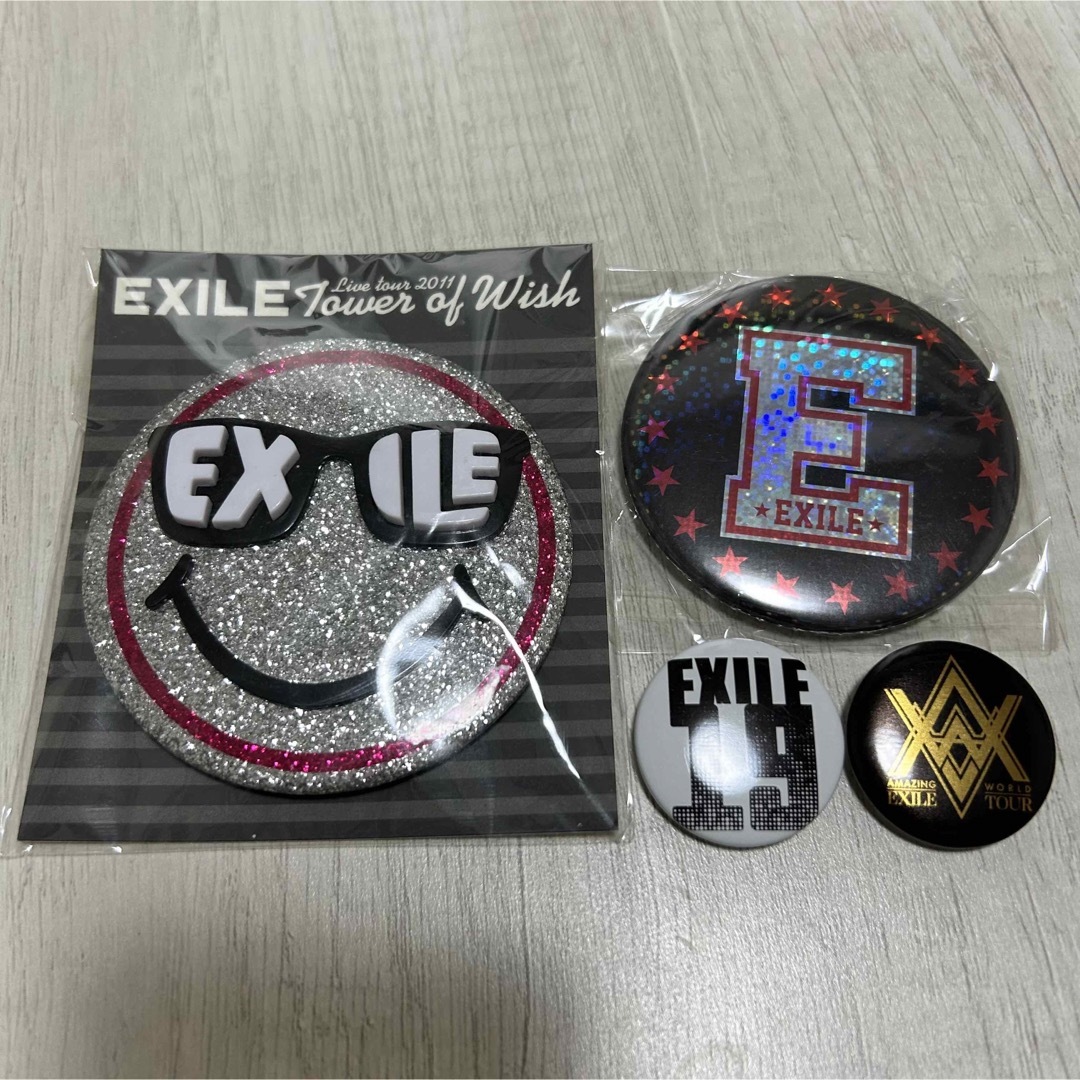 EXILE AW 情熱の花 ミニ缶バッチ