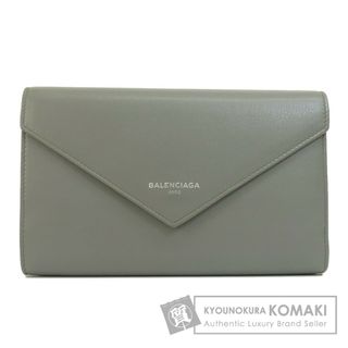 バレンシアガ(Balenciaga)のBALENCIAGA ロゴ 長財布（小銭入れあり） レザー レディース(財布)