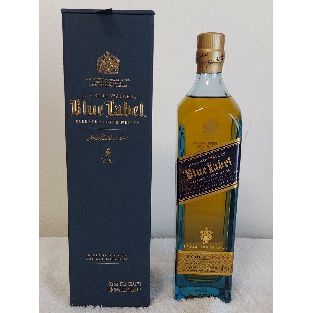 ジョニーウォーカー ブルーラベル 200ml お土産品 スモールサイズ